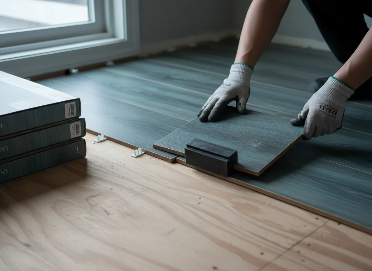 Luxury Vinyl Plank Installation company in Douglas, ND
